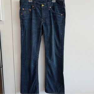 True Religion Billy Jeans Men’s 36x32 Made in USA Y2K Denim